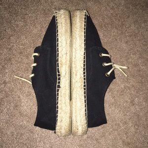 Black Soludos shoes!